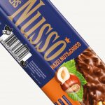 Nusso Wafers et chocolat revête au crème de noisette