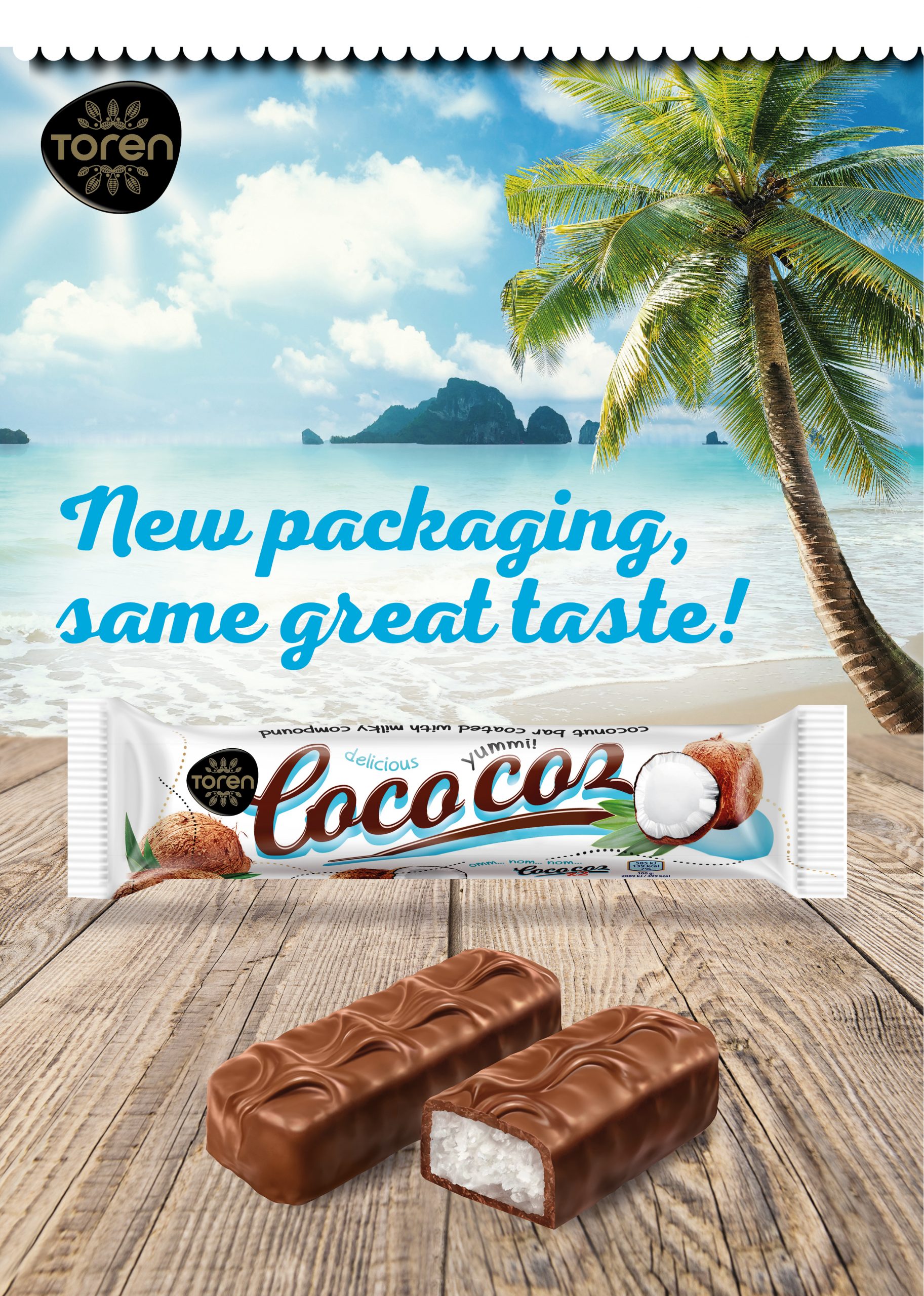 COCO♡ Cococoz 17 gr Coconut Bar – Tören Çikolata